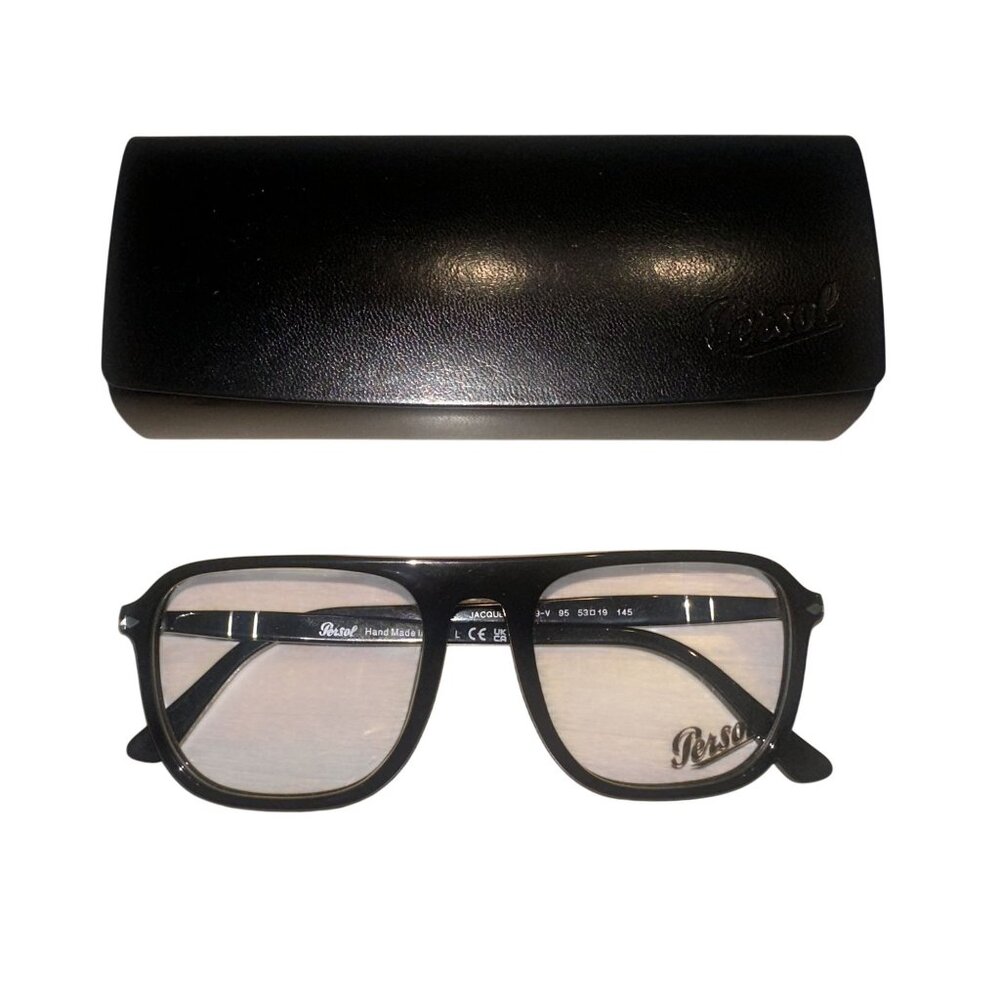 Persol Jacques 3359-V Black Eyeglasses 53-19-145